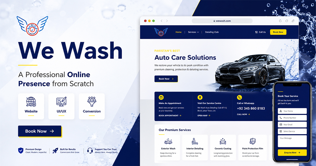 We Wash