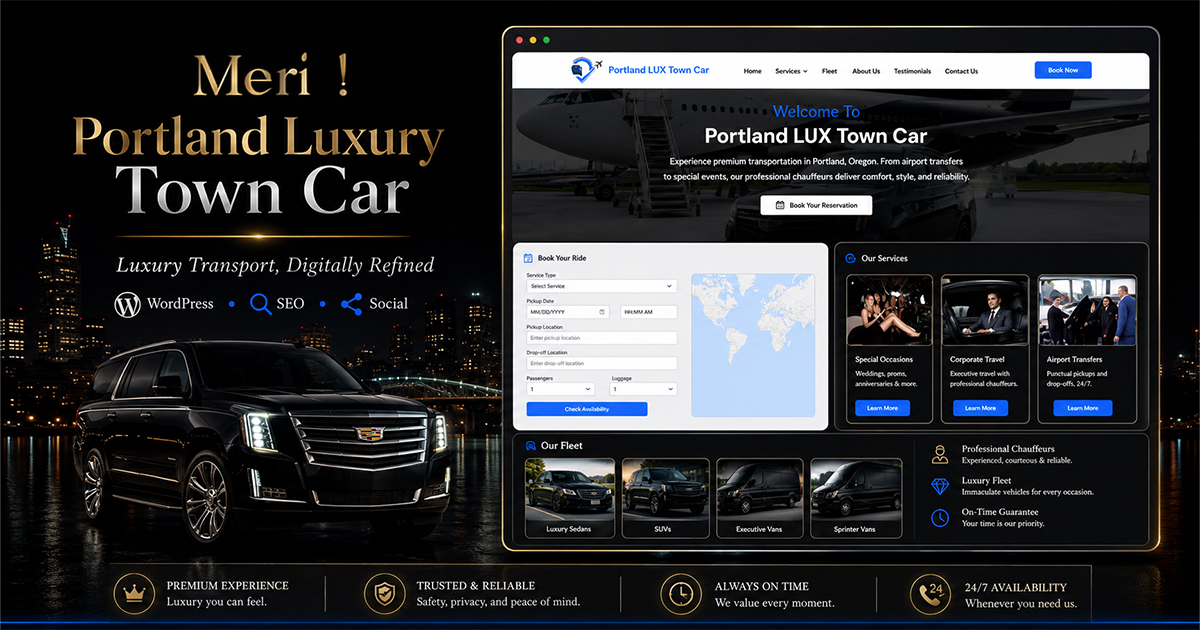 Portland Luxury Town Car