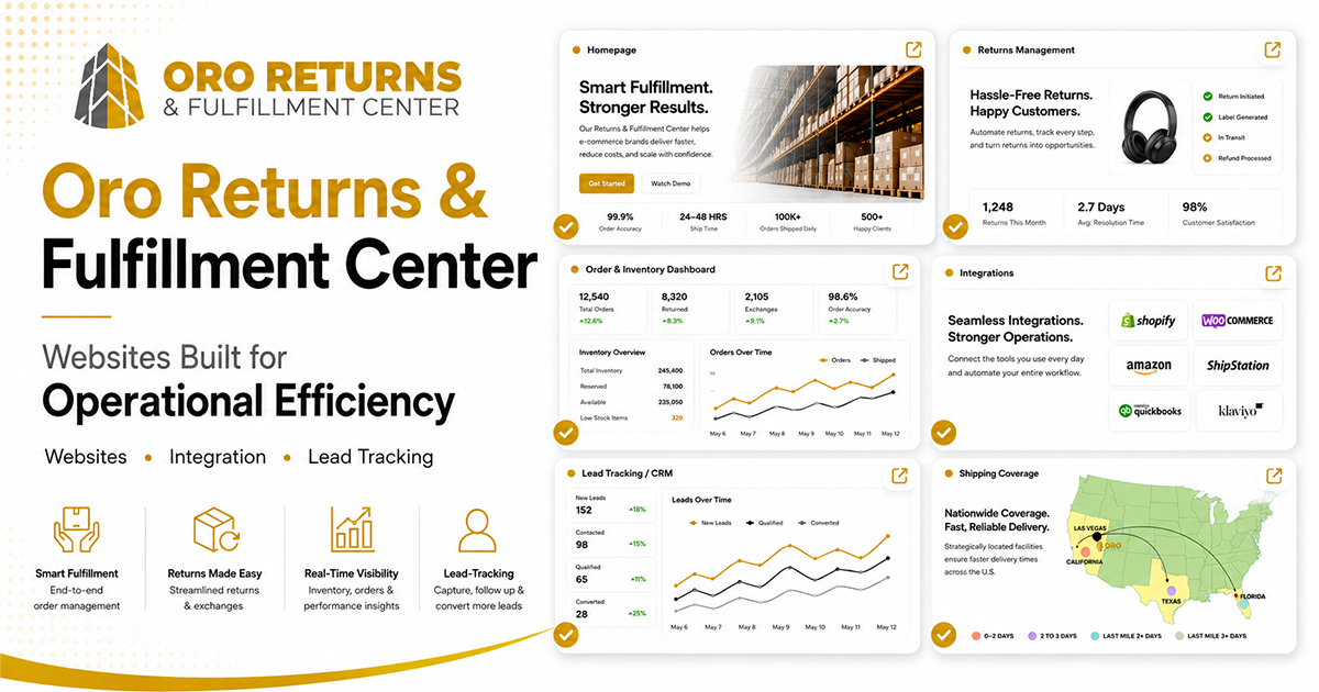 Oro Returns and Fulfillment Center